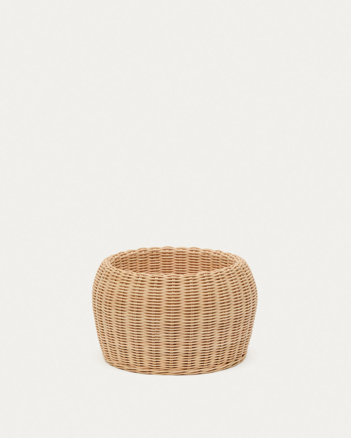 Rattanvase Zilna, 19 cm in Natur präsentiert im Onlineshop von KAQTU Design AG. Vase ist von Kave Home