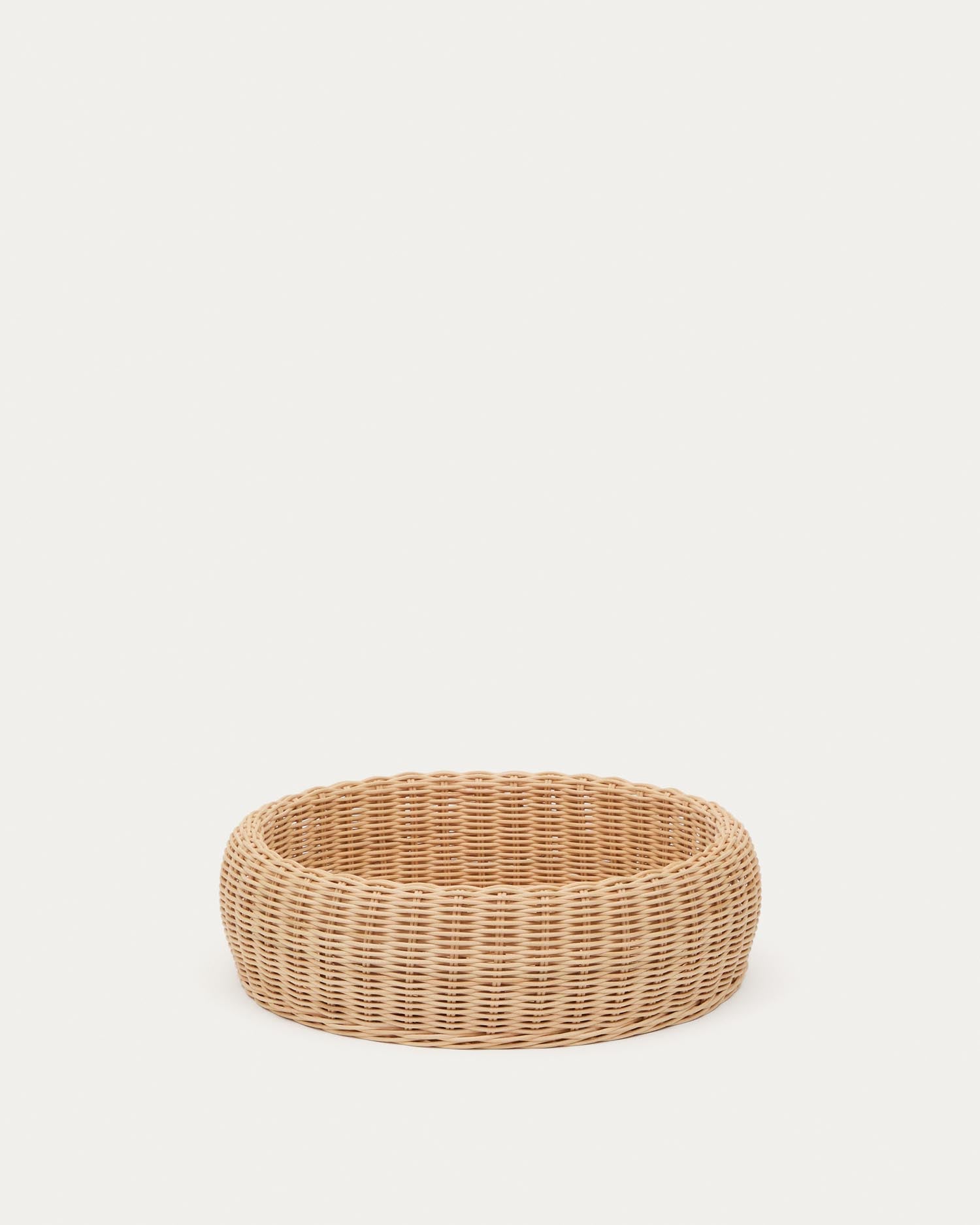 Rattanvase Zilna, 11 cm in Natur präsentiert im Onlineshop von KAQTU Design AG. Aufbewahrungskorb ist von Kave Home