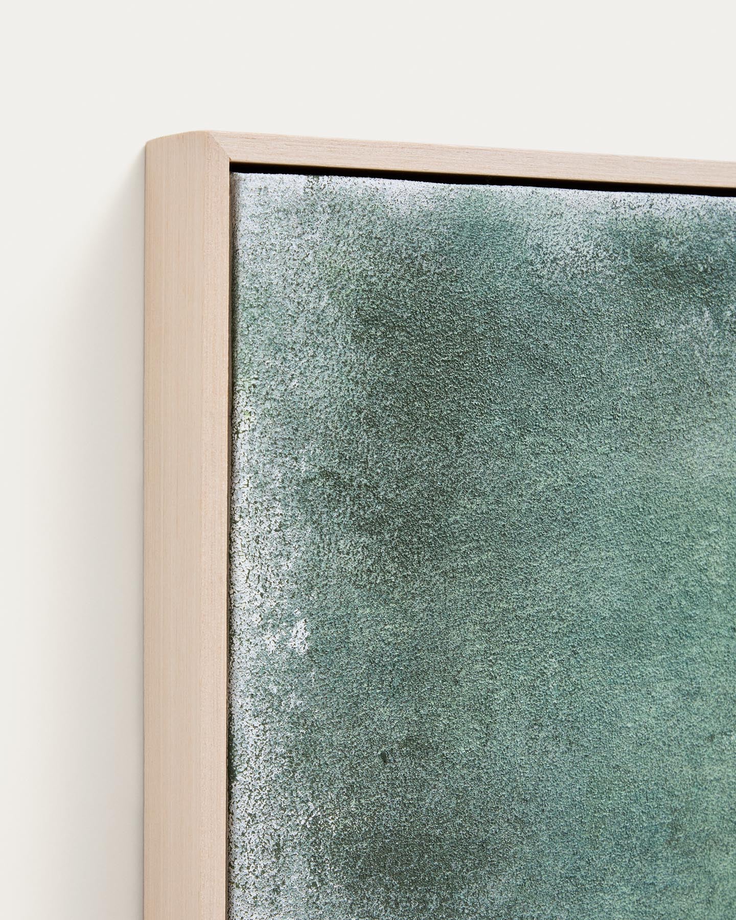 Abstraktes Bild Selnar, Grün, 60 x 90 cm in Grün präsentiert im Onlineshop von KAQTU Design AG. Bild ist von Kave Home