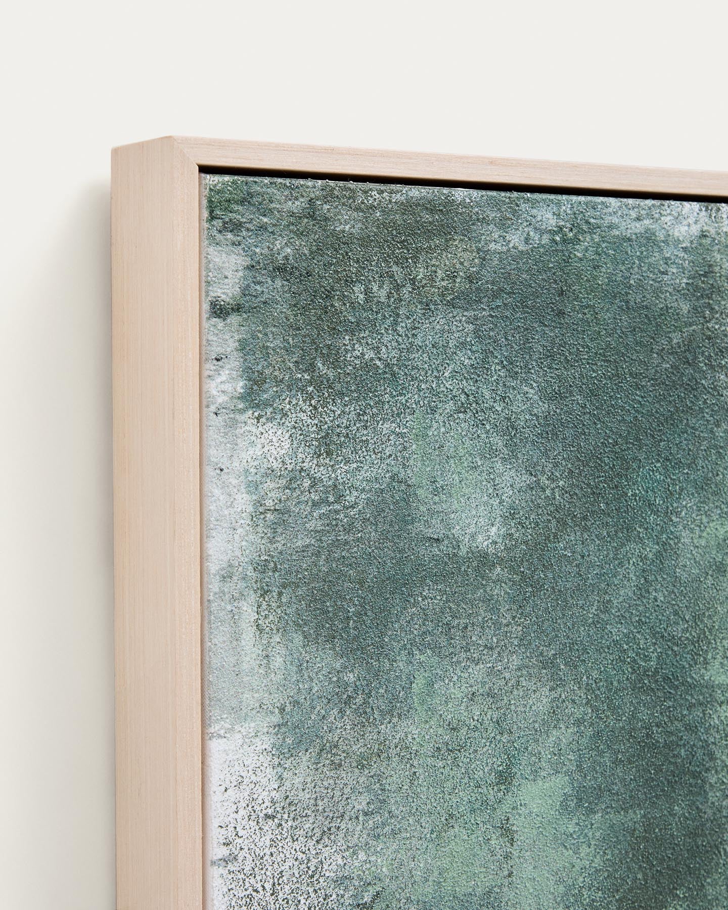 Abstraktes Bild Selnar, Grün, 182 x 47 cm in Grün präsentiert im Onlineshop von KAQTU Design AG. Bild ist von Kave Home