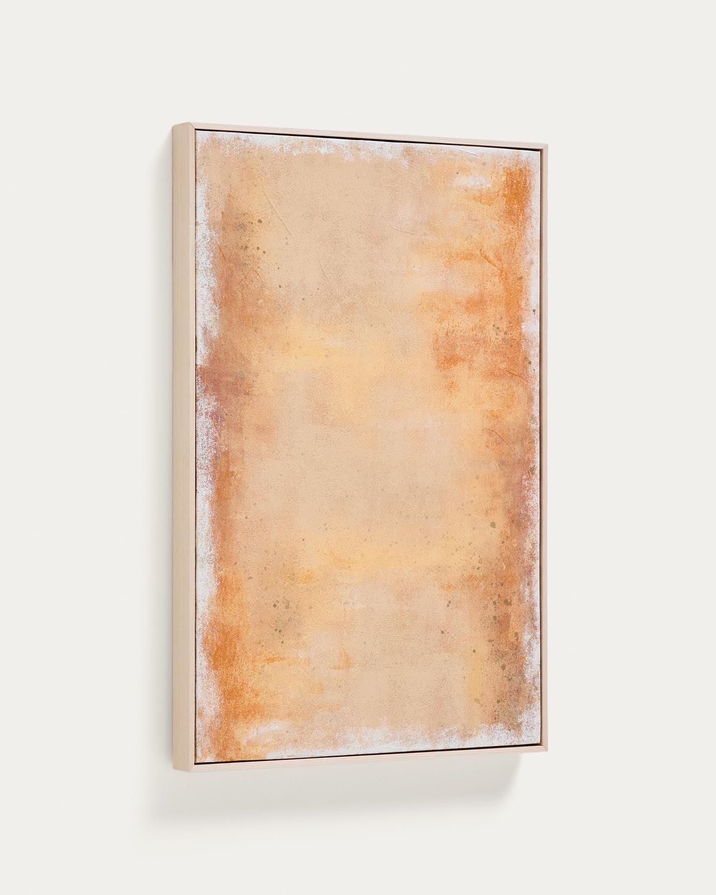 Abstraktes Bild Selnar, Gelb, 60 x 90 cm in Orange präsentiert im Onlineshop von KAQTU Design AG. Bild ist von Kave Home