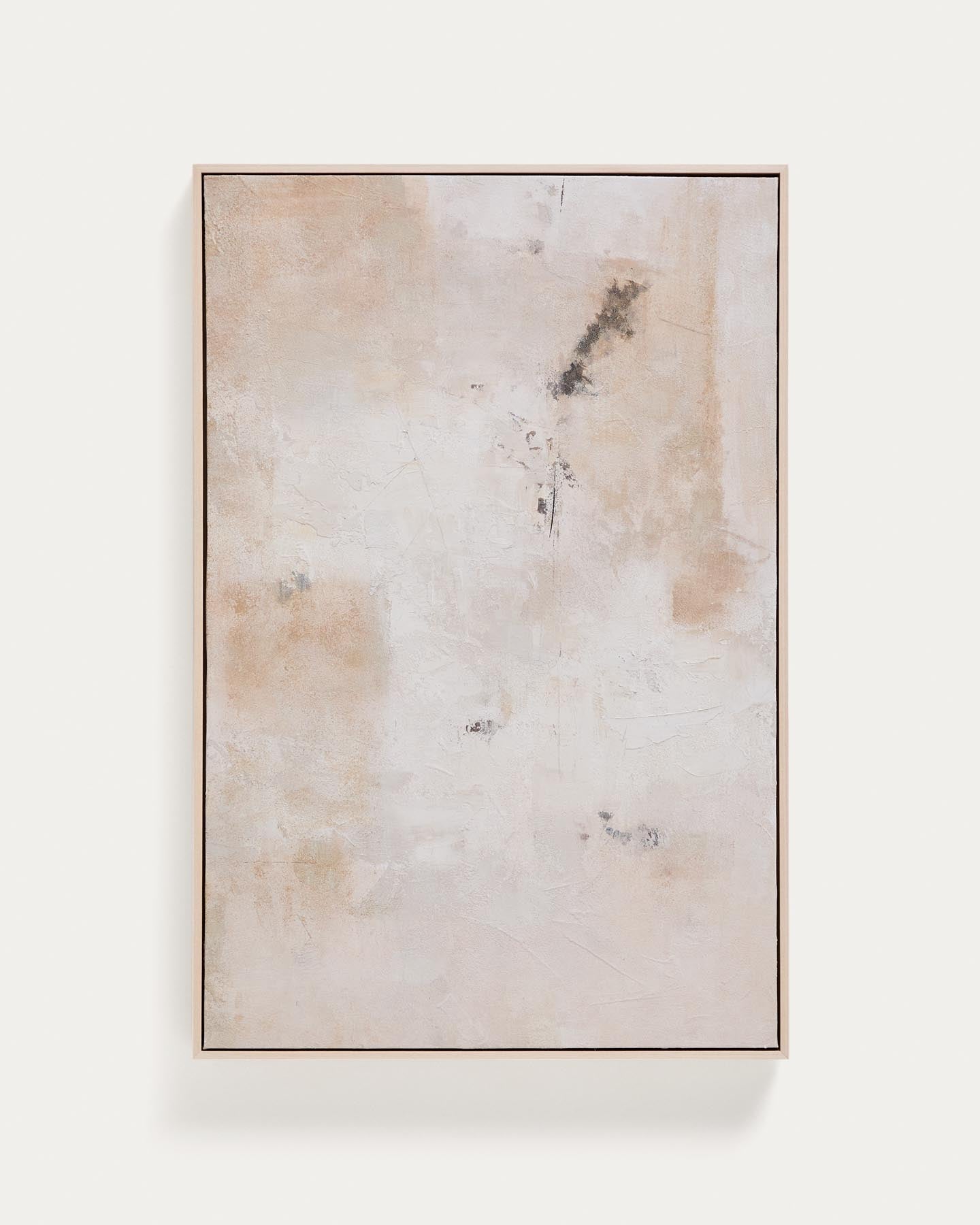 Abstraktes Bild Silpa, Beige, 60 x 90 cm in Beige präsentiert im Onlineshop von KAQTU Design AG. Bild ist von Kave Home