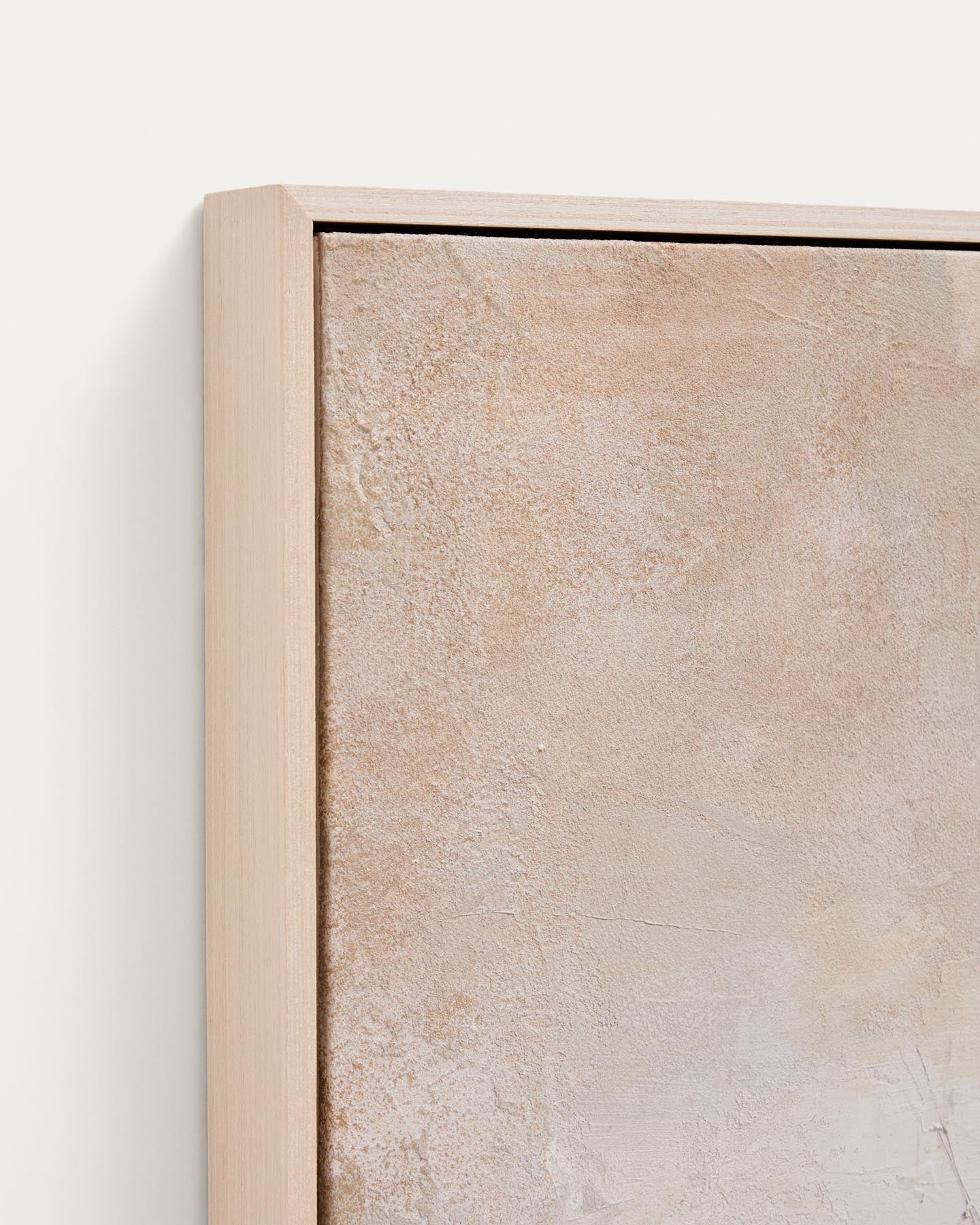 Abstraktes Bild Silpa, Beige, 60 x 90 cm in Beige präsentiert im Onlineshop von KAQTU Design AG. Bild ist von Kave Home