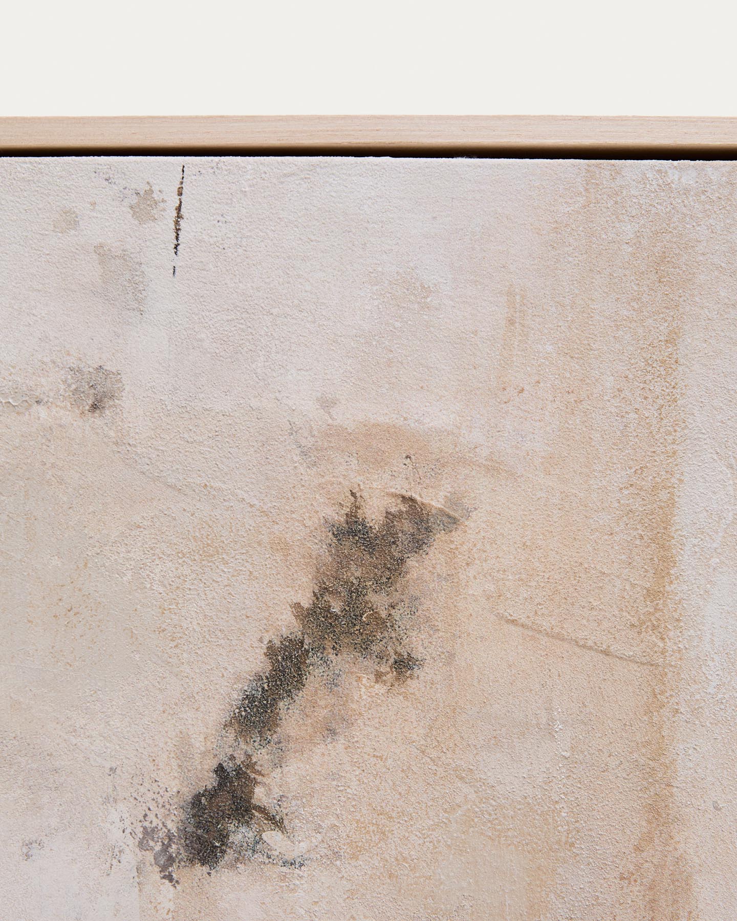 Abstraktes Bild Silpa, Beige, 60 x 90 cm in Beige präsentiert im Onlineshop von KAQTU Design AG. Bild ist von Kave Home