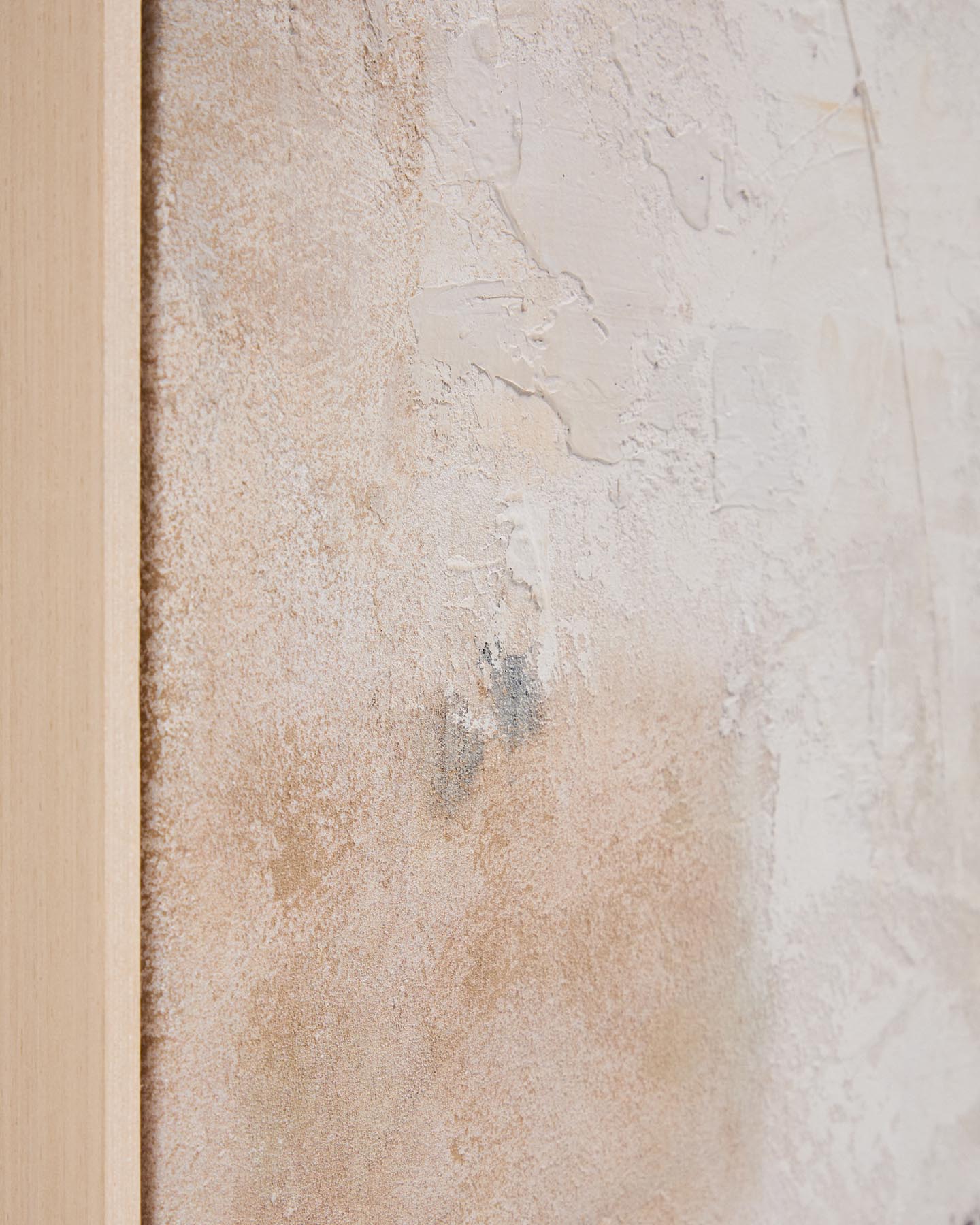 Abstraktes Bild Silpa, Beige, 60 x 90 cm in Beige präsentiert im Onlineshop von KAQTU Design AG. Bild ist von Kave Home