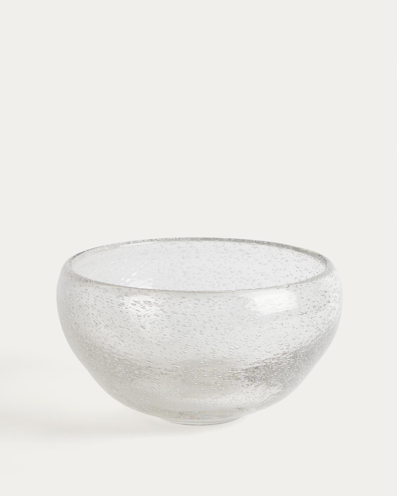 Tafelaufsatz Sirau aus transparentem Glas Ø 29,8 cm in Transparent präsentiert im Onlineshop von KAQTU Design AG. Vase ist von Kave Home