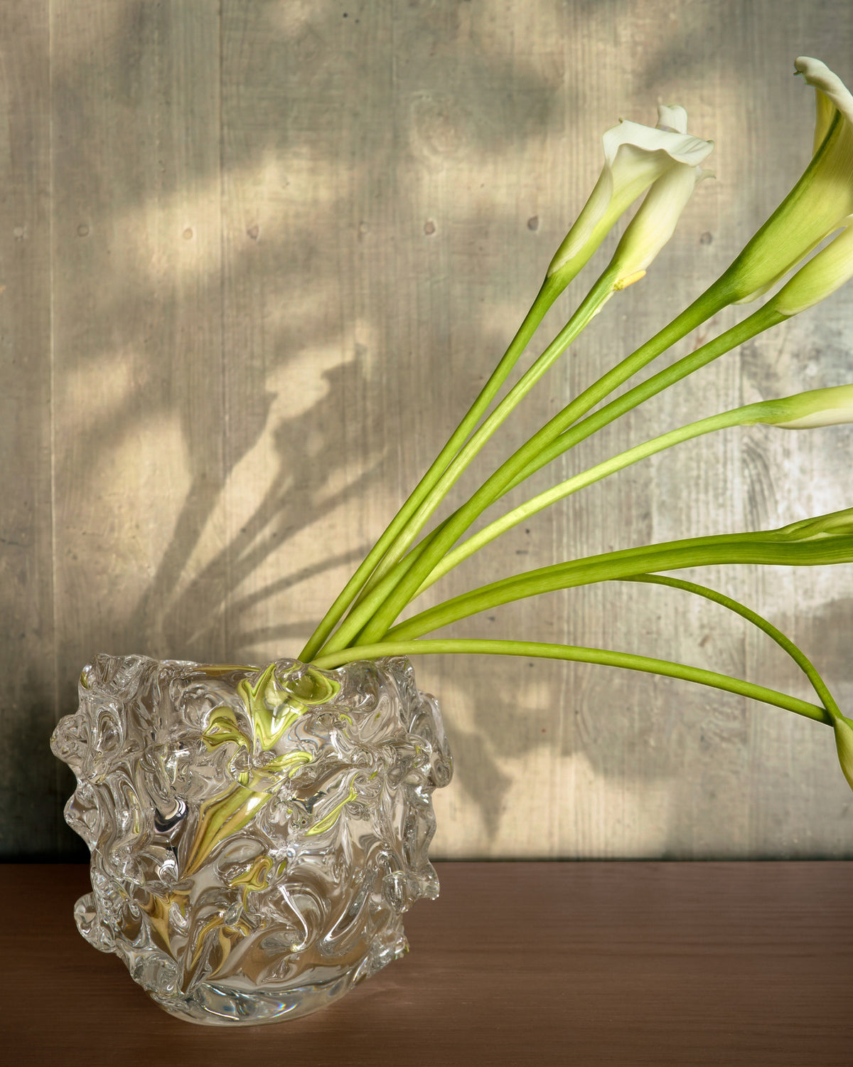 Tafelaufsatz Vorma aus transparentem Glas Ø 17,5 cm in Transparent präsentiert im Onlineshop von KAQTU Design AG. Vase ist von Kave Home