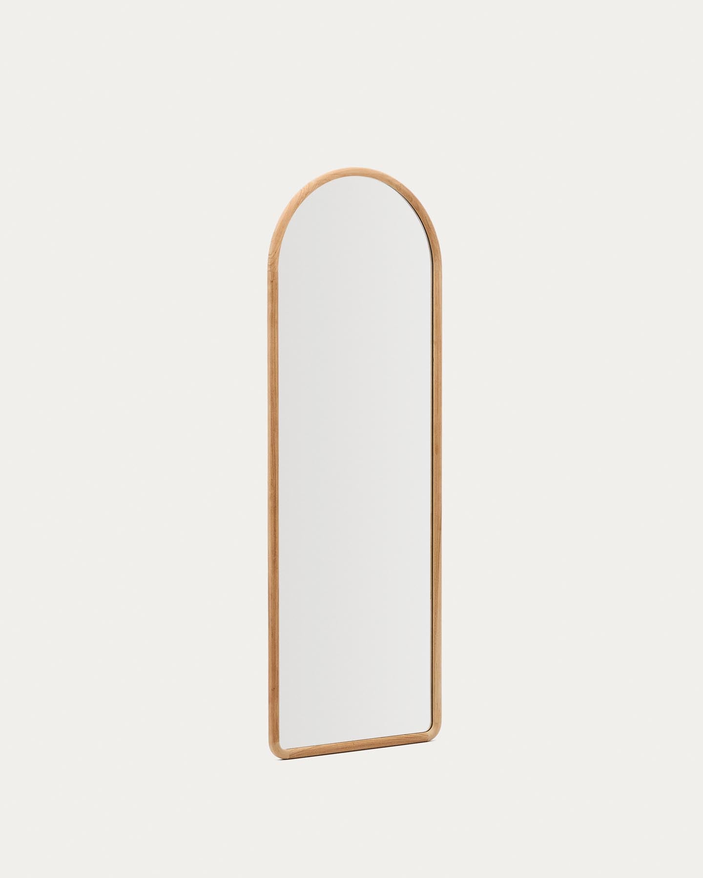 Spiegel Milsa aus Teakholz 55 x 155 cm FSC 100 % in Braun präsentiert im Onlineshop von KAQTU Design AG. Spiegel ist von Kave Home