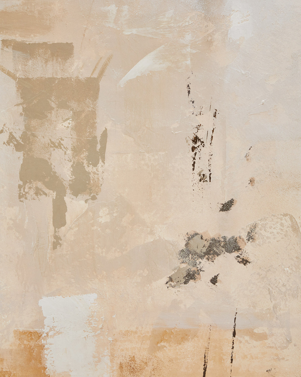 Silpa Bild abstrakt dunkelbeige 200 x 120 cm in Beige präsentiert im Onlineshop von KAQTU Design AG. Bild ist von Kave Home