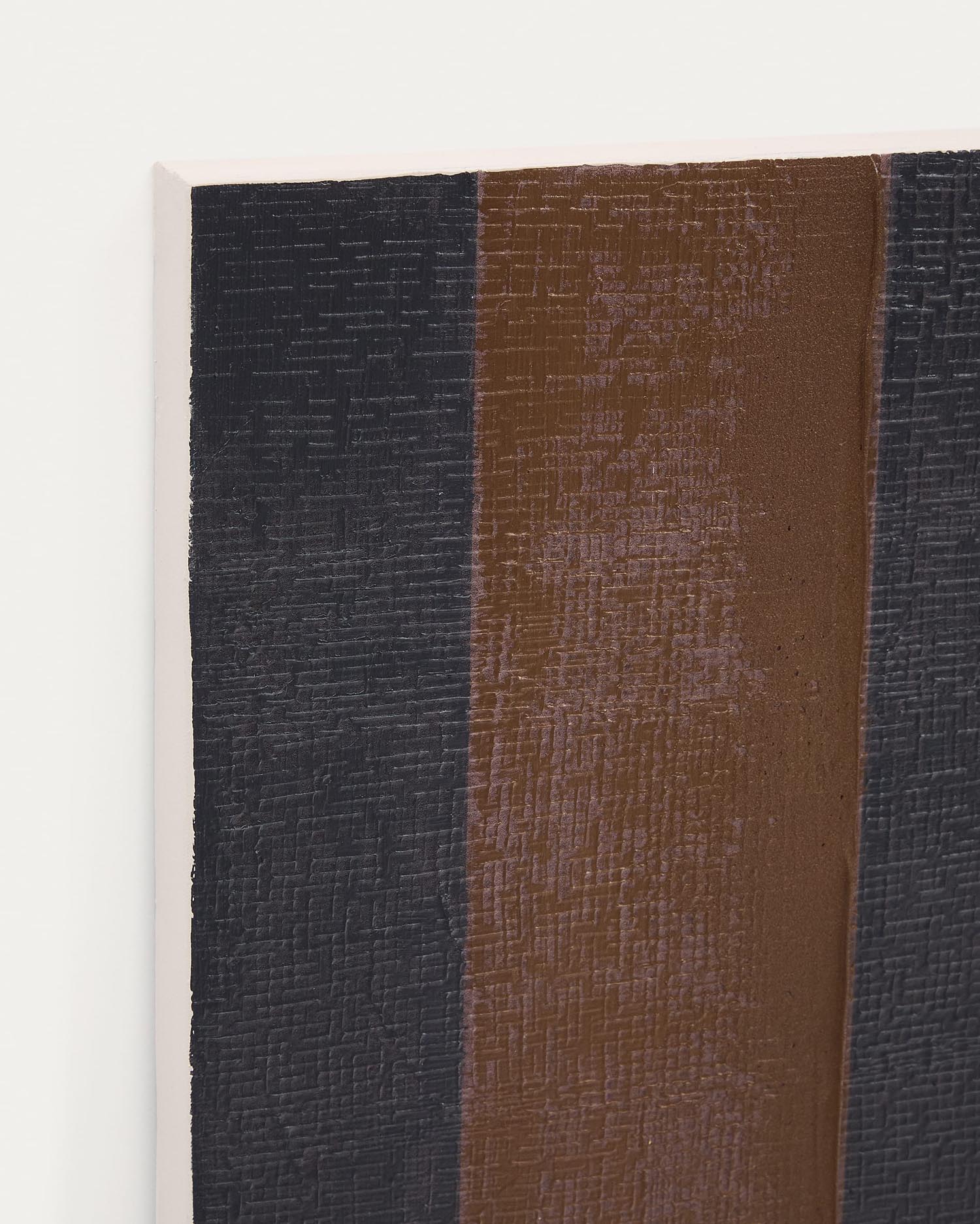 Entdecken Sie die abstrakte Leinwand Tonol in Braun (100 x 80 cm) von Kave Home – ein stilvolles Kunstwerk, das jeden Raum bereichert.