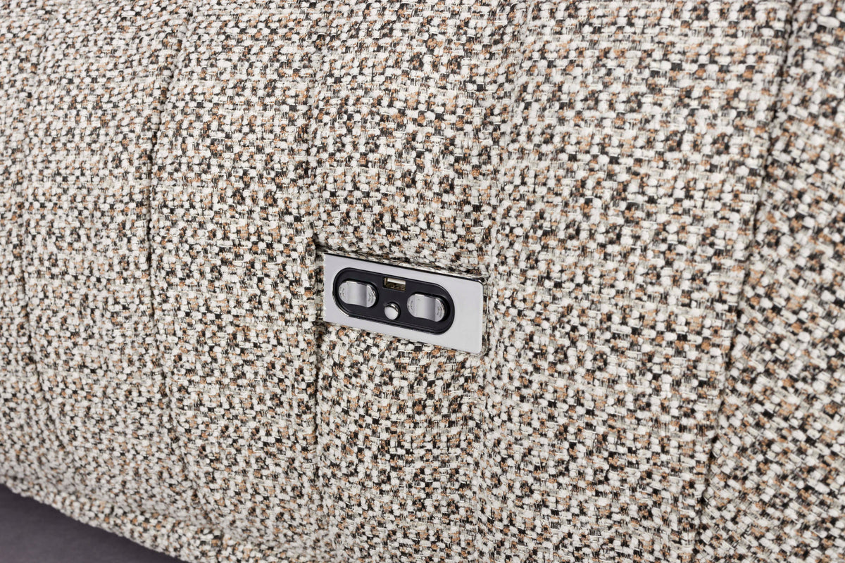 Hamilton Loungesessel Recliner in Beige präsentiert im Onlineshop von KAQTU Design AG. Sessel ist von Dutchbone