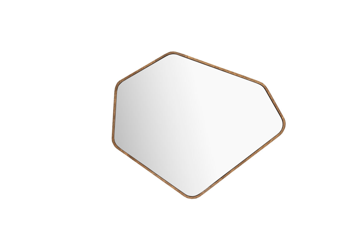 Bryn Mirror in Braun präsentiert im Onlineshop von KAQTU Design AG. Wandspiegel ist von Dutchbone