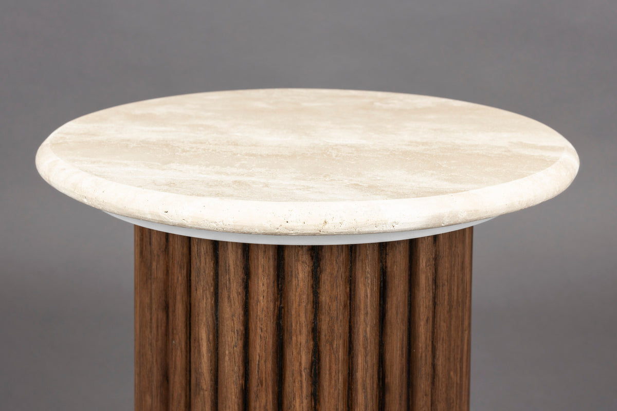Beistelltisch Arda in Beige präsentiert im Onlineshop von KAQTU Design AG. Beistelltisch ist von Dutchbone