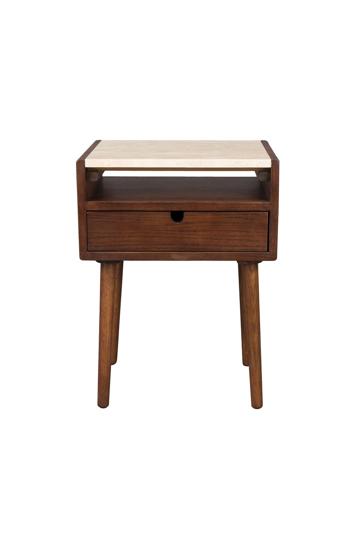 Beistelltisch/Nachttisch Arda in Beige präsentiert im Onlineshop von KAQTU Design AG. Beistelltisch ist von Dutchbone