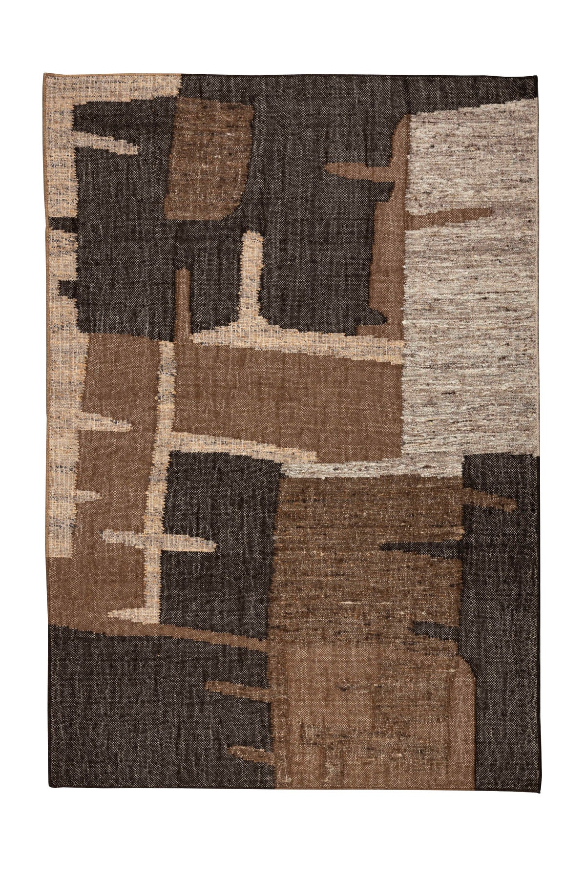Briton Teppich 200x300 in Braun präsentiert im Onlineshop von KAQTU Design AG. Teppich ist von Dutchbone