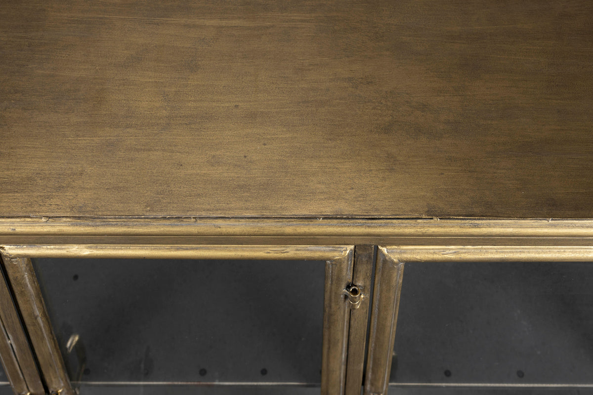 Gertlush Sideboard in Gold präsentiert im Onlineshop von KAQTU Design AG. Sideboard ist von Dutchbone