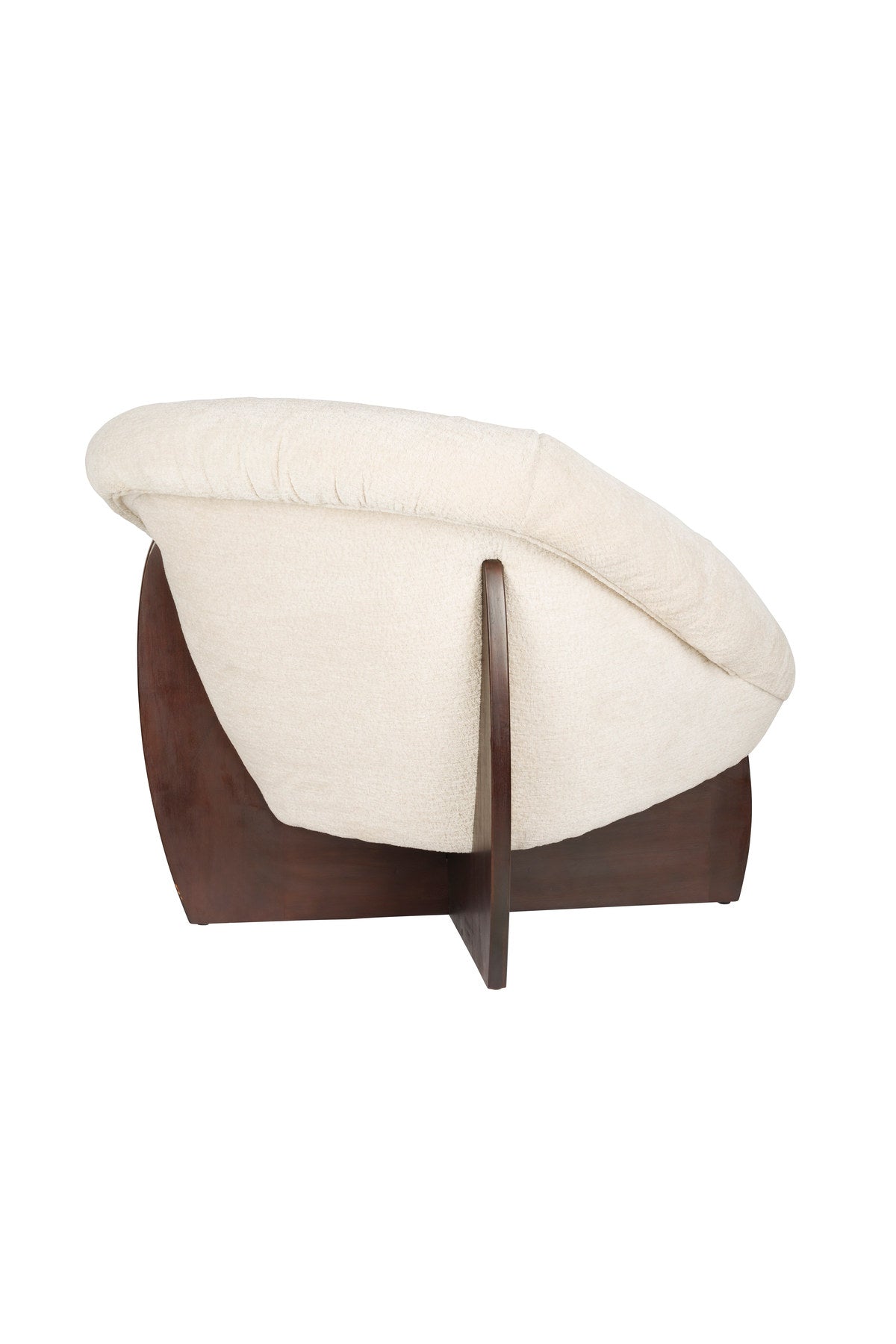 Emilius Loungestuhl in Beige präsentiert im Onlineshop von KAQTU Design AG. Sessel ist von Dutchbone