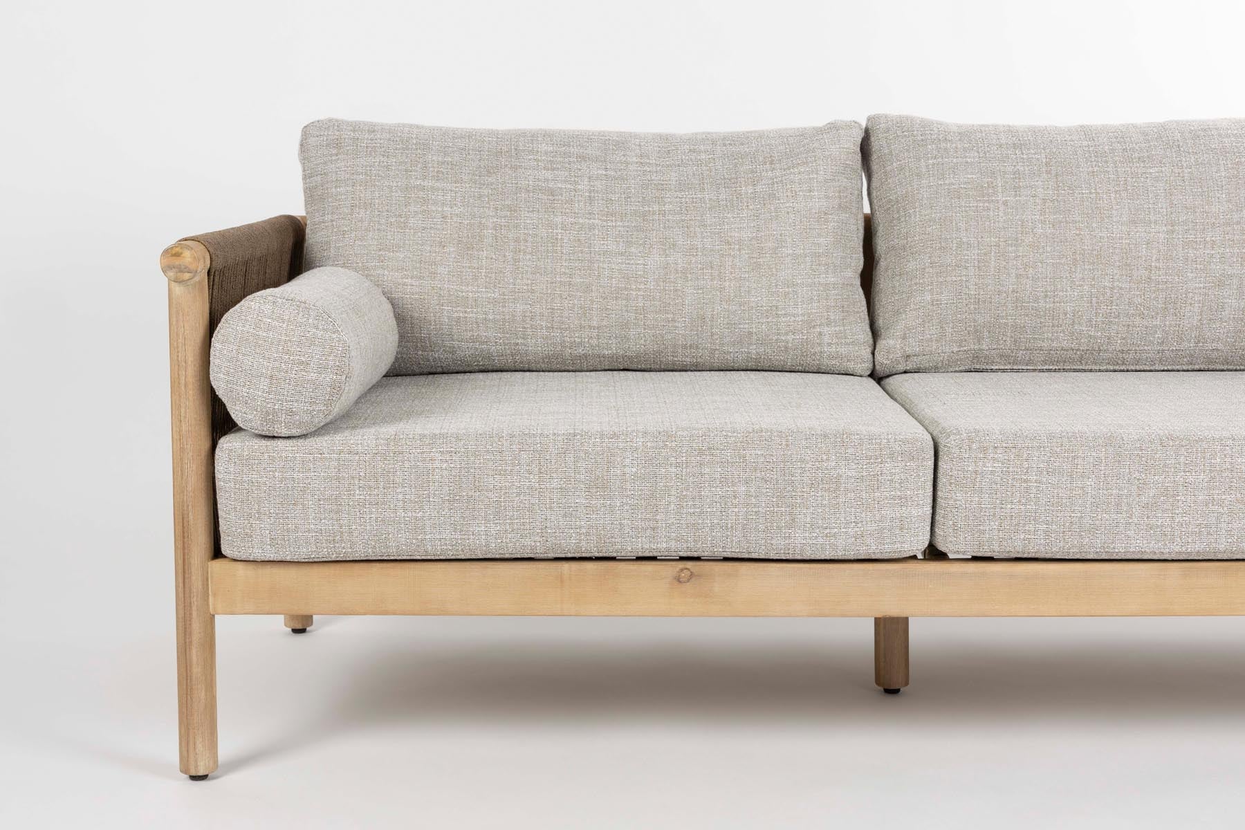 Loungeset Oasis (Sofa + Kaffeetisch + 2 Liegestühle) in Beige präsentiert im Onlineshop von KAQTU Design AG. Loungeset ist von Dutchbone