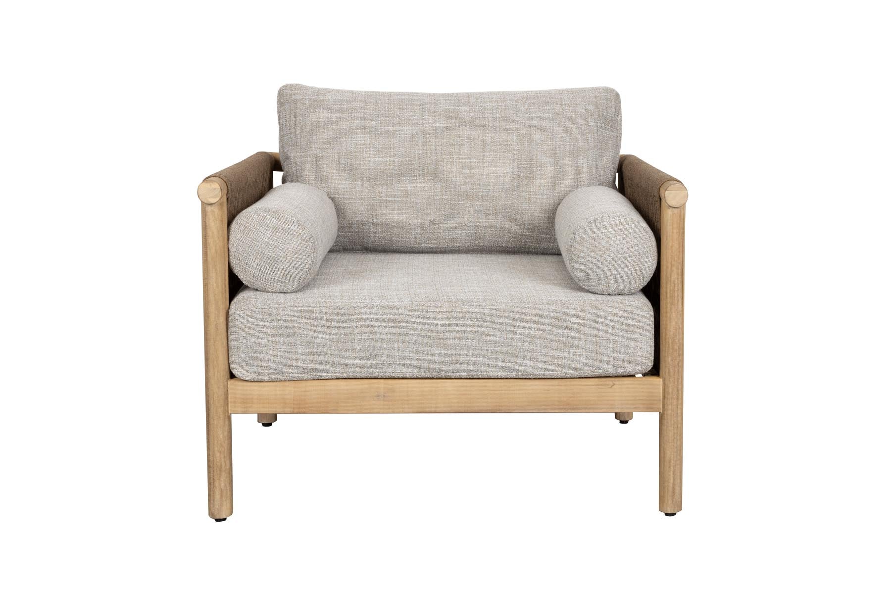 Loungeset Oasis (Sofa + Kaffeetisch + 2 Liegestühle) in Beige präsentiert im Onlineshop von KAQTU Design AG. Loungeset ist von Dutchbone