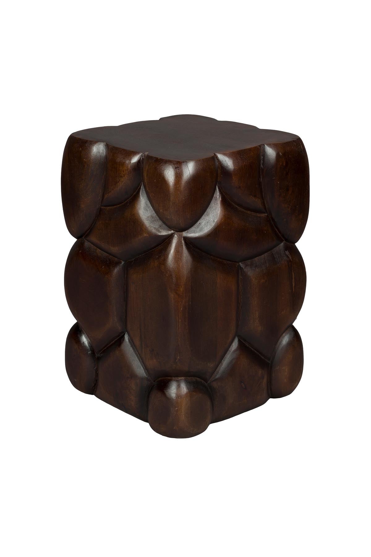 Hocker Brooklyn in Braun präsentiert im Onlineshop von KAQTU Design AG. Hocker ist von Dutchbone