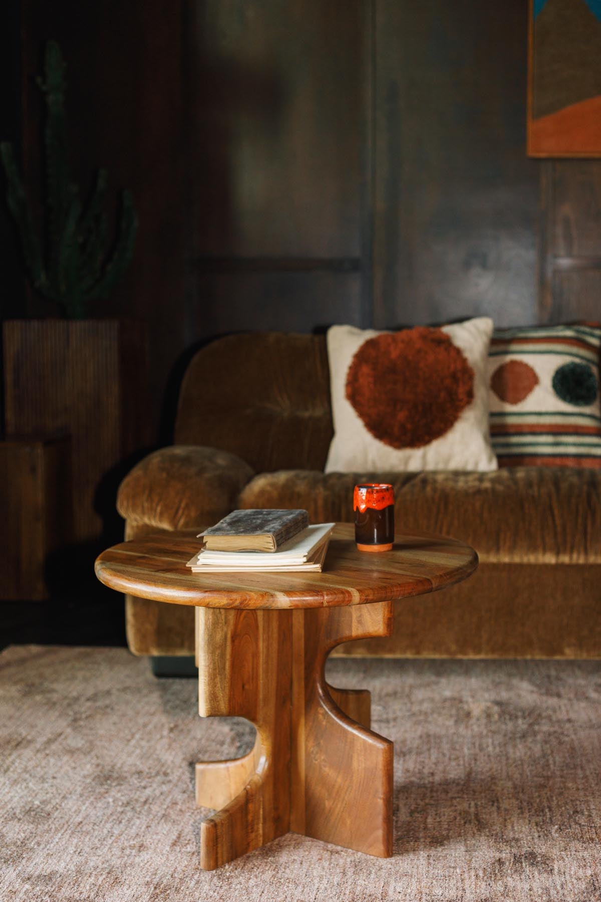 Beistelltisch Morgan in Braun präsentiert im Onlineshop von KAQTU Design AG. Couchtisch ist von Dutchbone