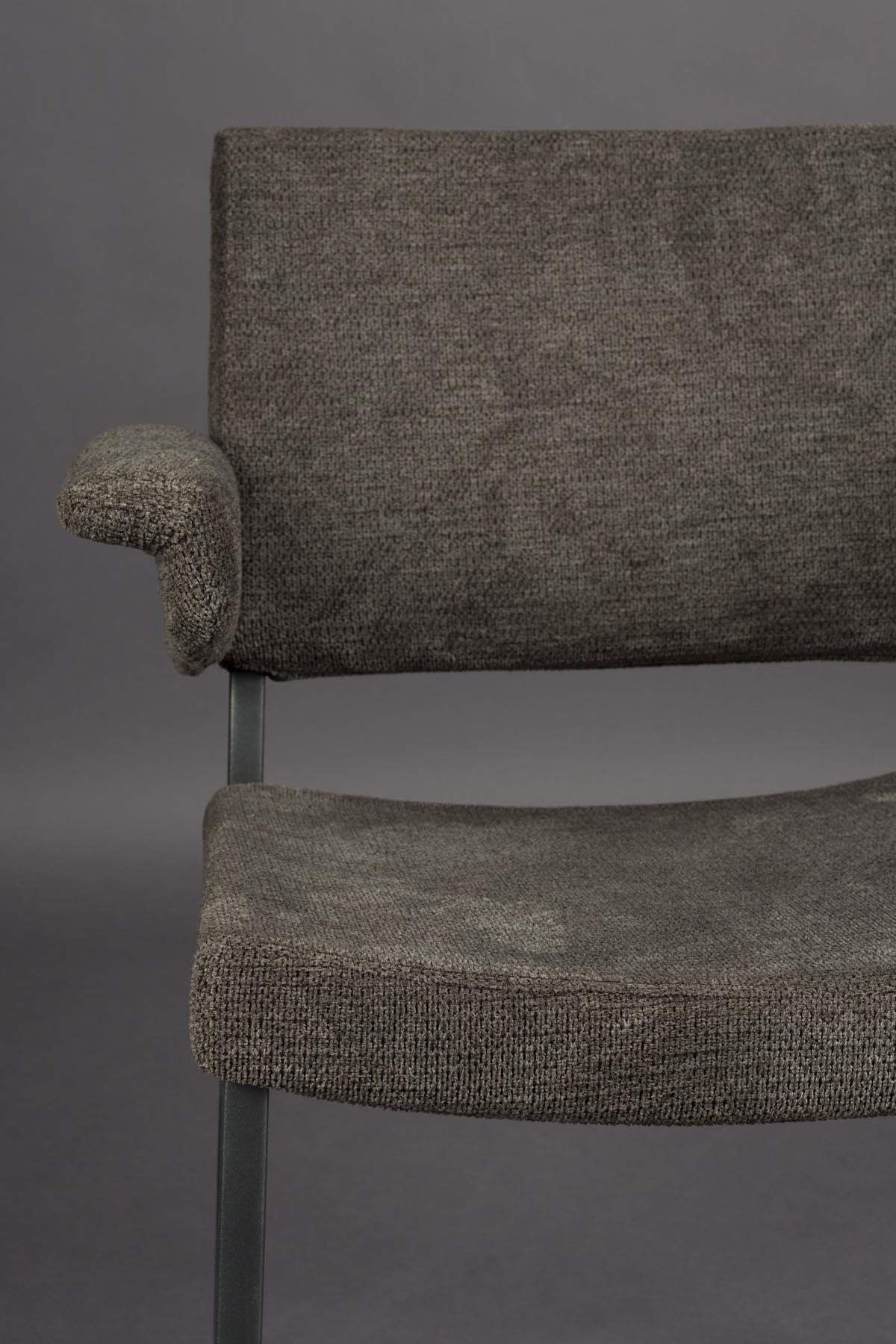 Sessel Portland in Grau präsentiert im Onlineshop von KAQTU Design AG. Sessel ist von Dutchbone