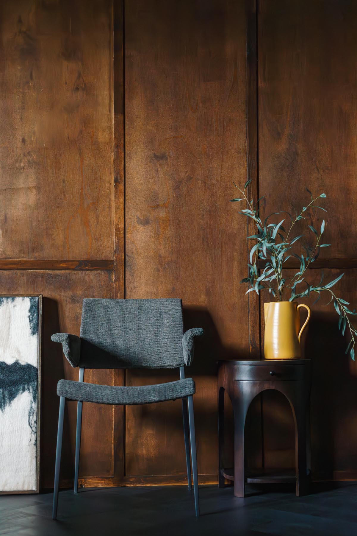 Sessel Portland in Grau präsentiert im Onlineshop von KAQTU Design AG. Sessel ist von Dutchbone