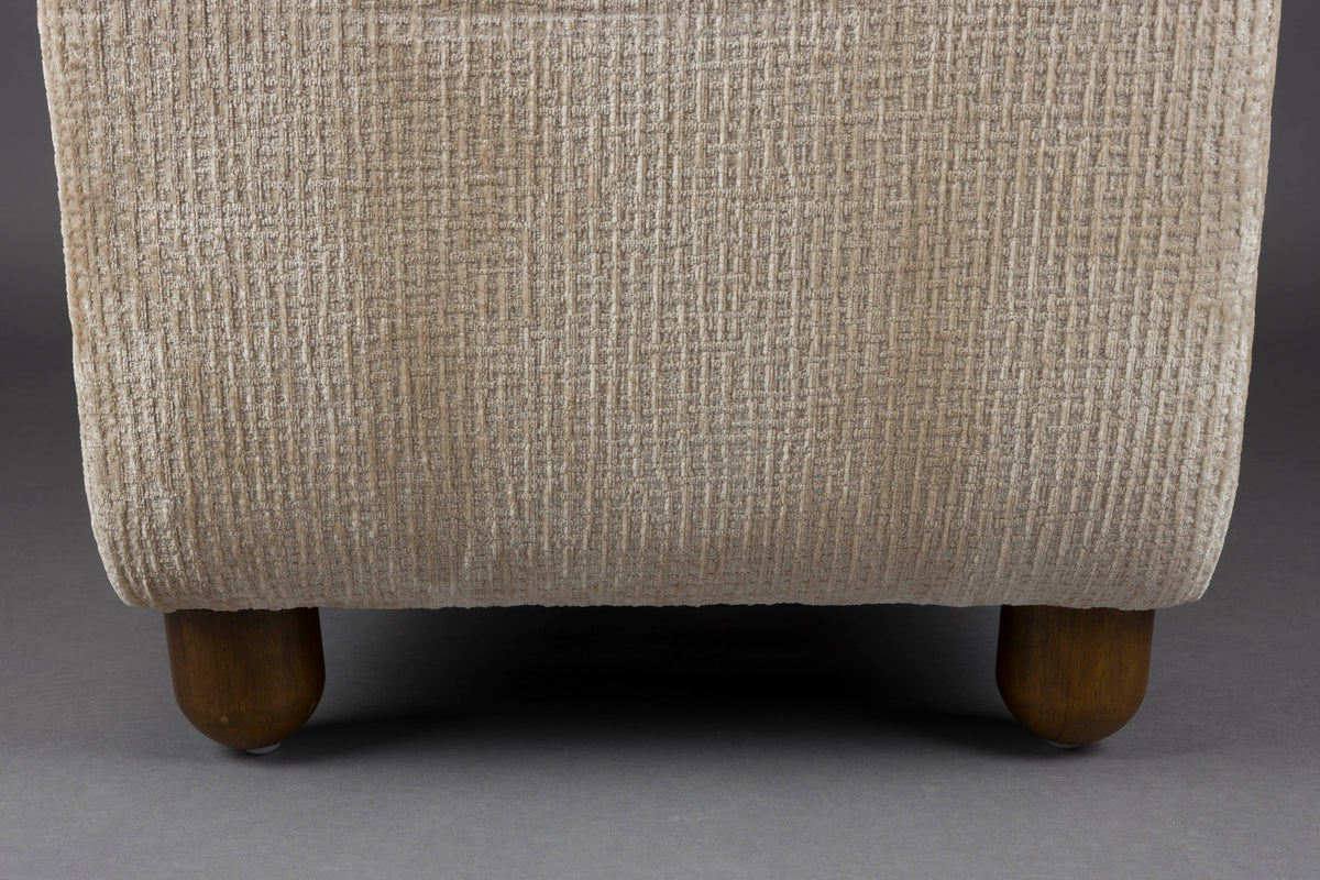 Loungesessel Robinson in Beige präsentiert im Onlineshop von KAQTU Design AG. Sessel ist von Dutchbone