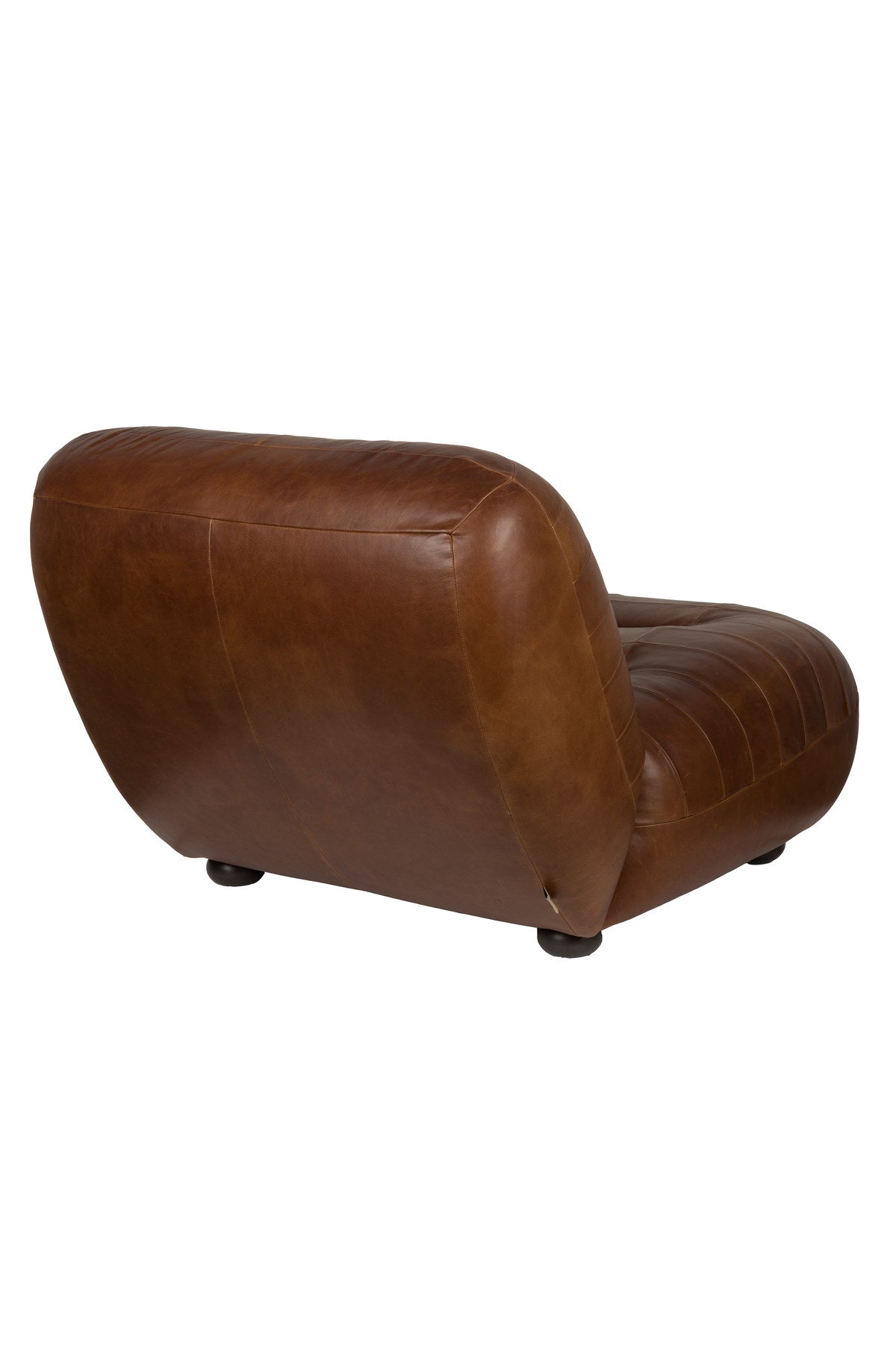 Loungesessel Wyatt in Schokolade präsentiert im Onlineshop von KAQTU Design AG. Sessel ist von Dutchbone