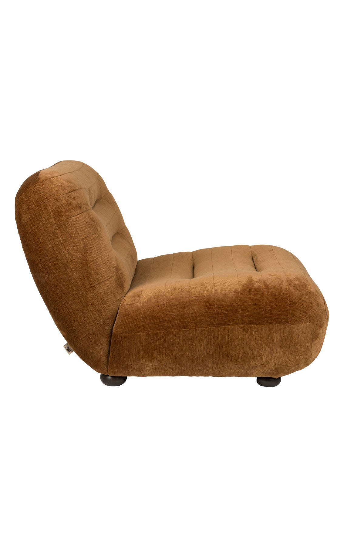 Loungesessel Wyatt in Cognac präsentiert im Onlineshop von KAQTU Design AG. Sessel ist von Dutchbone