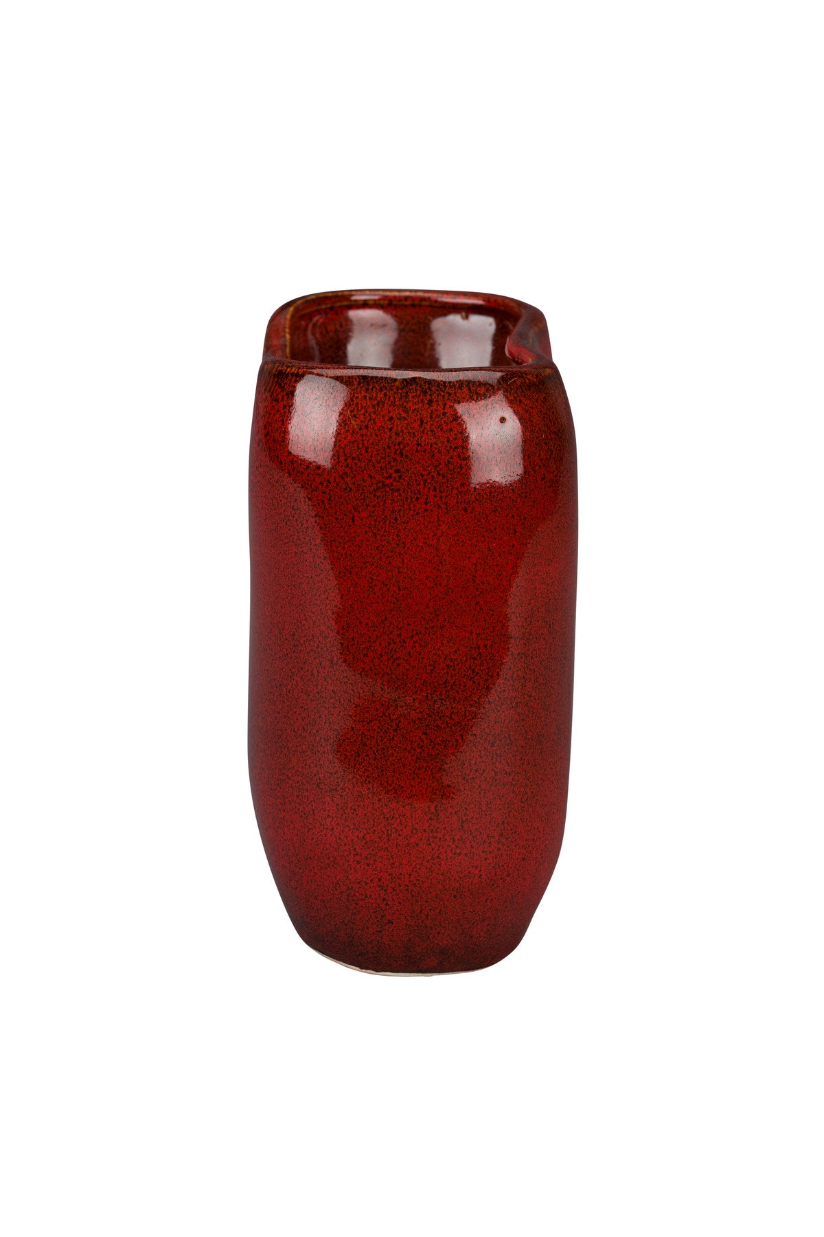 Vase Edna S in Rot präsentiert im Onlineshop von KAQTU Design AG. Vase ist von Dutchbone