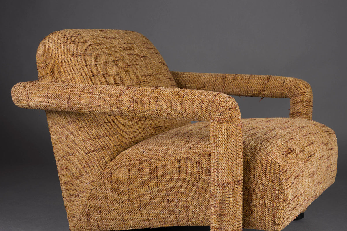 Sessel Kent Ochre in Gelb präsentiert im Onlineshop von KAQTU Design AG. Sessel ist von Dutchbone