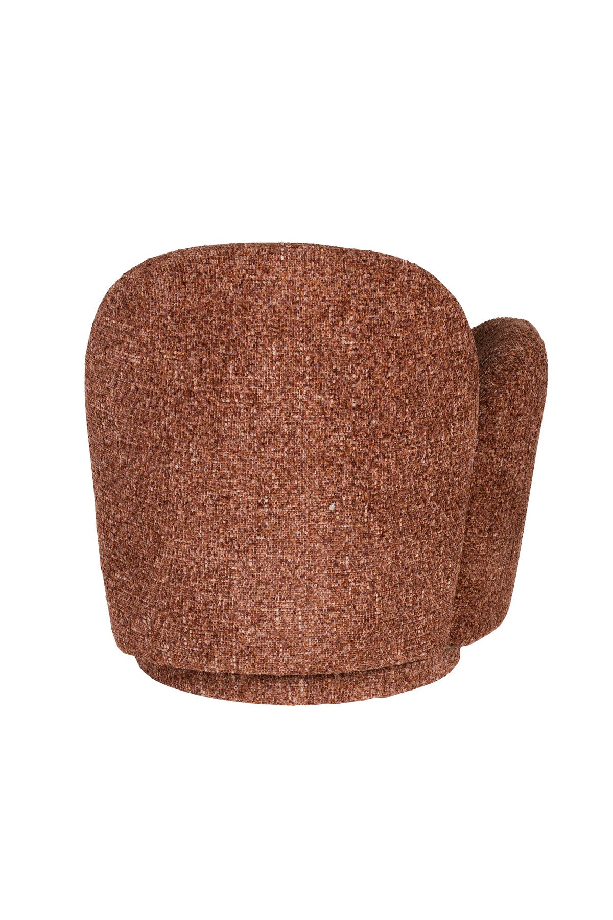 Sessel Rose Bordeaux Red in Rot präsentiert im Onlineshop von KAQTU Design AG. Drehsessel ist von Dutchbone