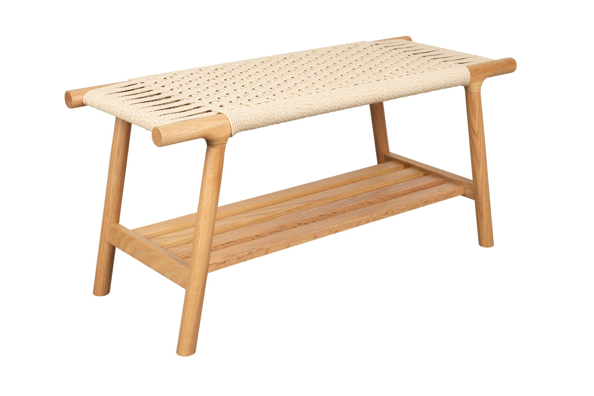 Bank Kintaro in Natural präsentiert im Onlineshop von KAQTU Design AG. Bank ist von Dutchbone