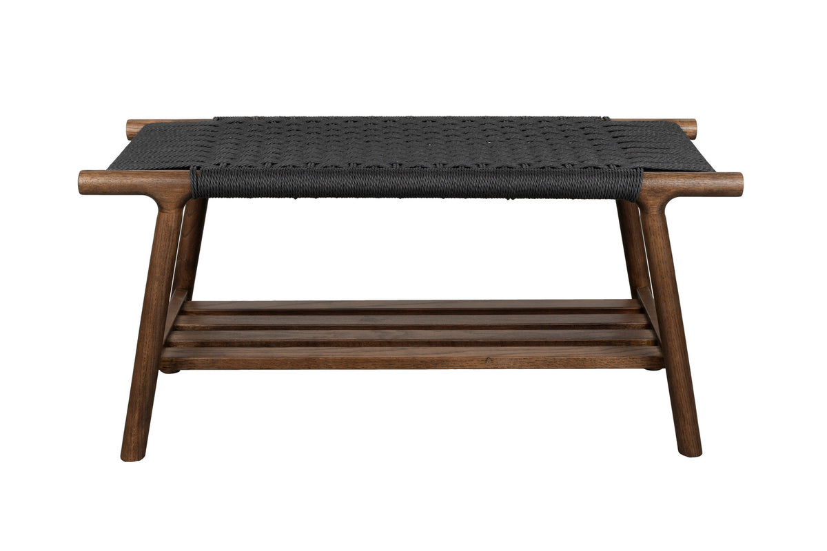 Bank Kintaro in Walnuss präsentiert im Onlineshop von KAQTU Design AG. Bank ist von Dutchbone