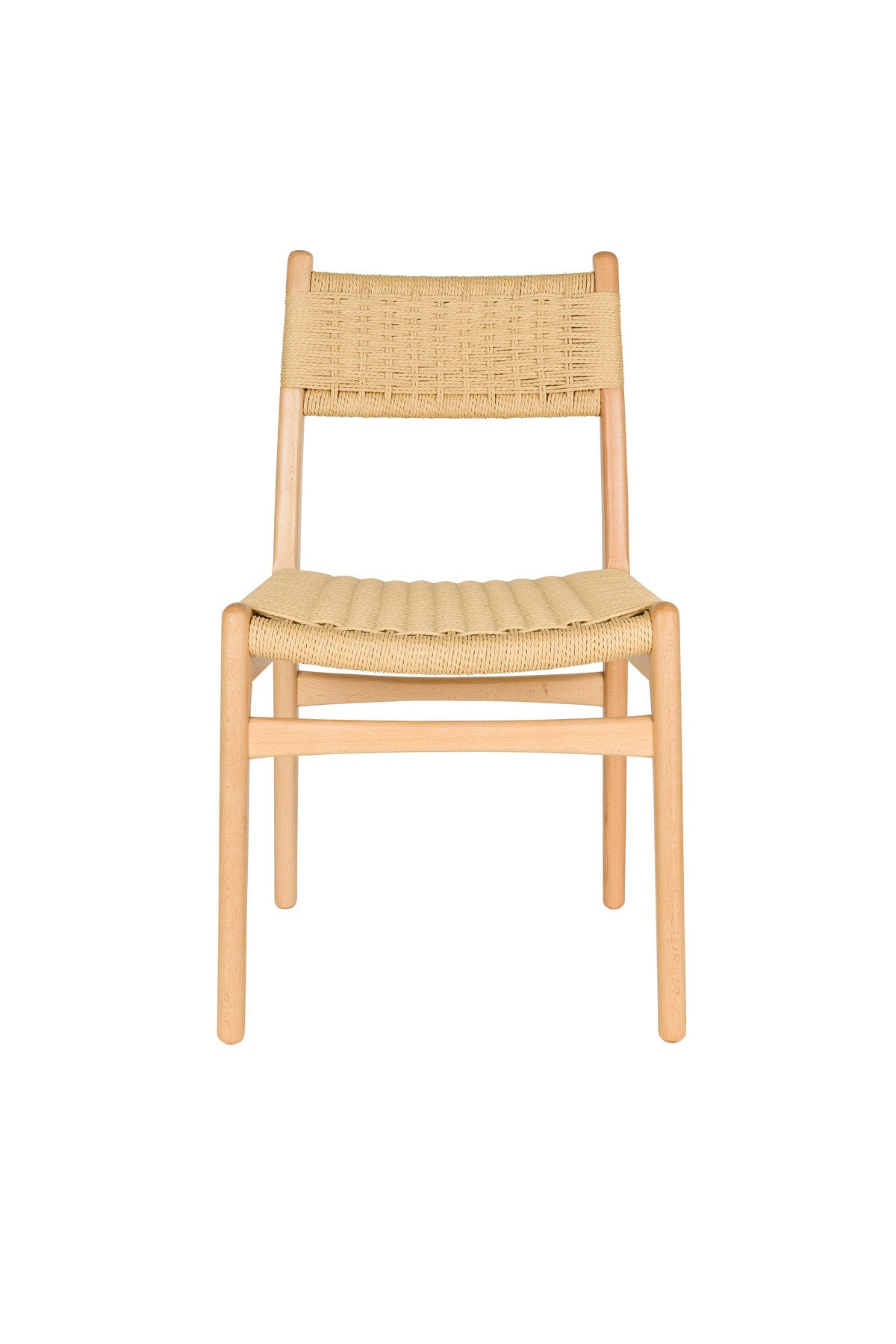 Stuhl Cecile Natural in Beige präsentiert im Onlineshop von KAQTU Design AG. Stuhl ist von Dutchbone