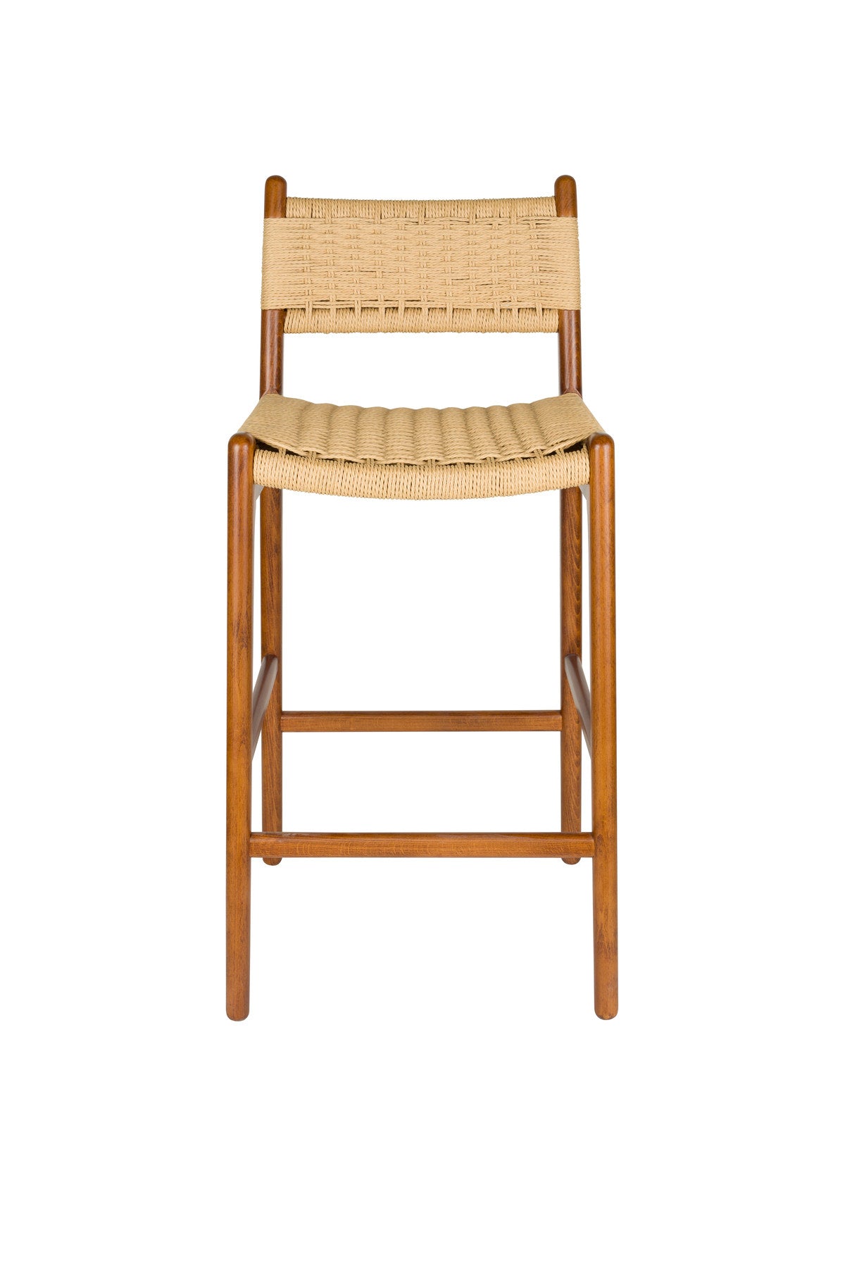 Barstuhl Cecile in Walnuss präsentiert im Onlineshop von KAQTU Design AG. Barstuhl ist von Dutchbone