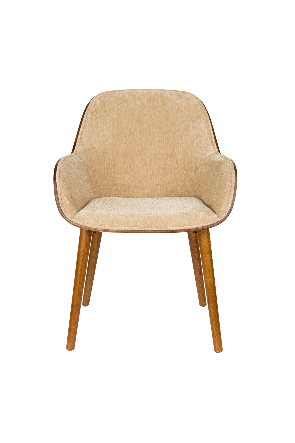 Armlehnstuhl Taylor in Beige präsentiert im Onlineshop von KAQTU Design AG. Stuhl ist von Dutchbone