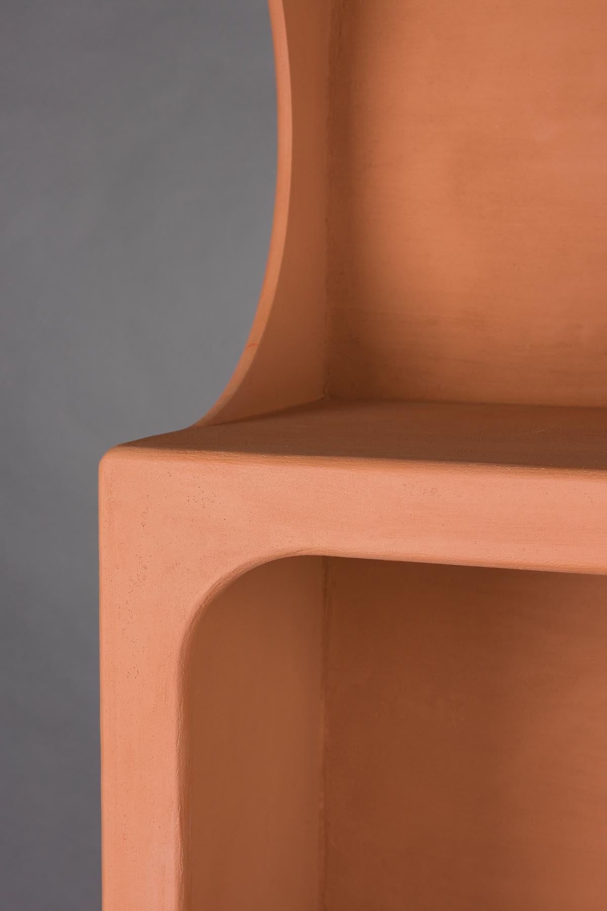 Regal Dundee in Terracotta präsentiert im Onlineshop von KAQTU Design AG. Bücherregal ist von Dutchbone