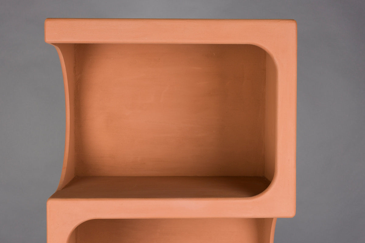 Regal Dundee in Terracotta präsentiert im Onlineshop von KAQTU Design AG. Bücherregal ist von Dutchbone