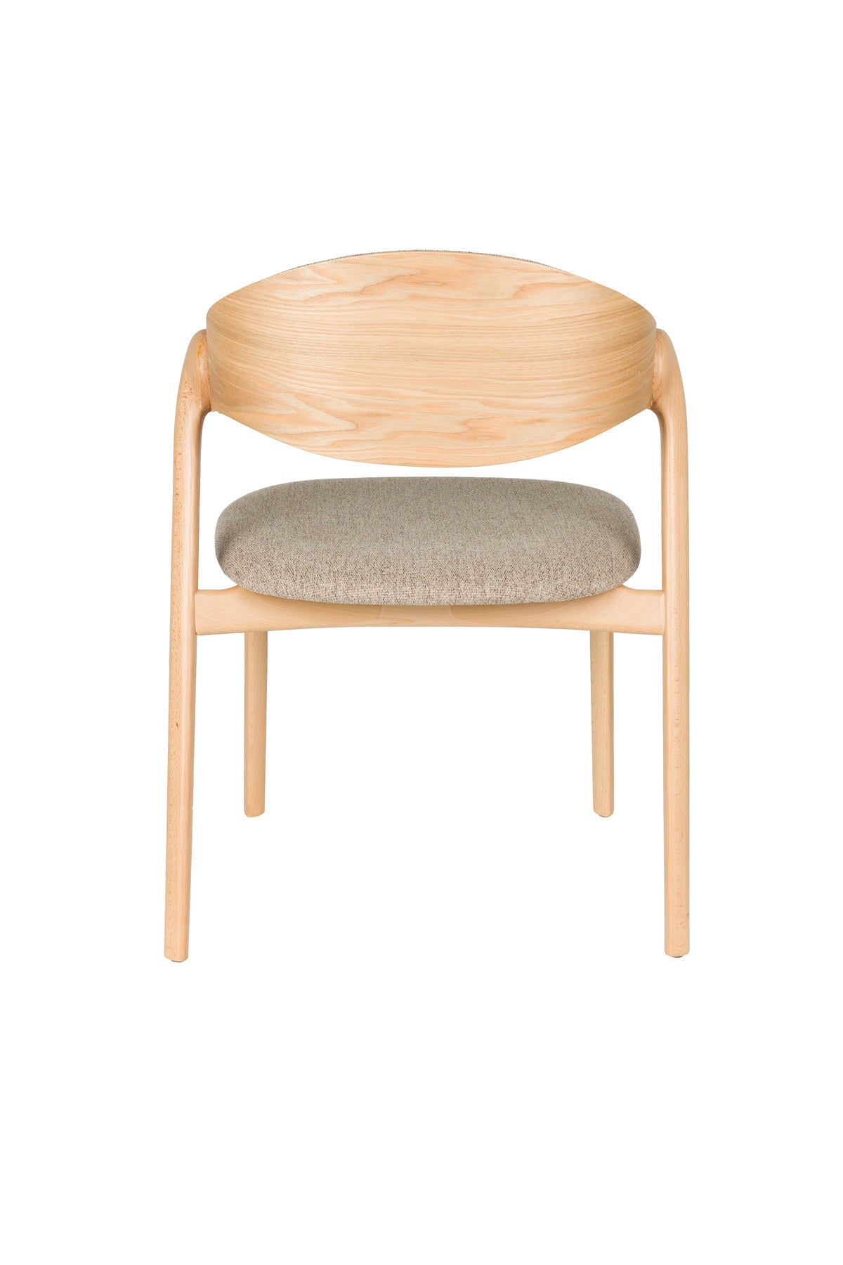 Stuhl Babington in Beige präsentiert im Onlineshop von KAQTU Design AG. Stuhl ist von Dutchbone