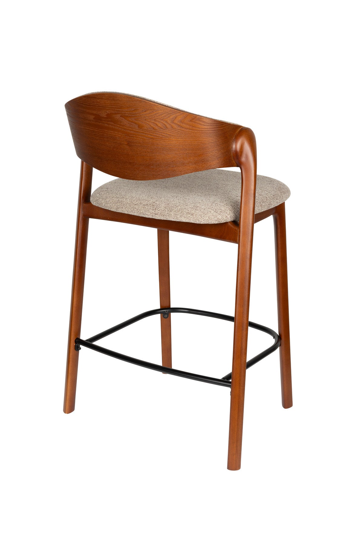 Barhocker Babington in Brown präsentiert im Onlineshop von KAQTU Design AG. Barhocker ist von Dutchbone