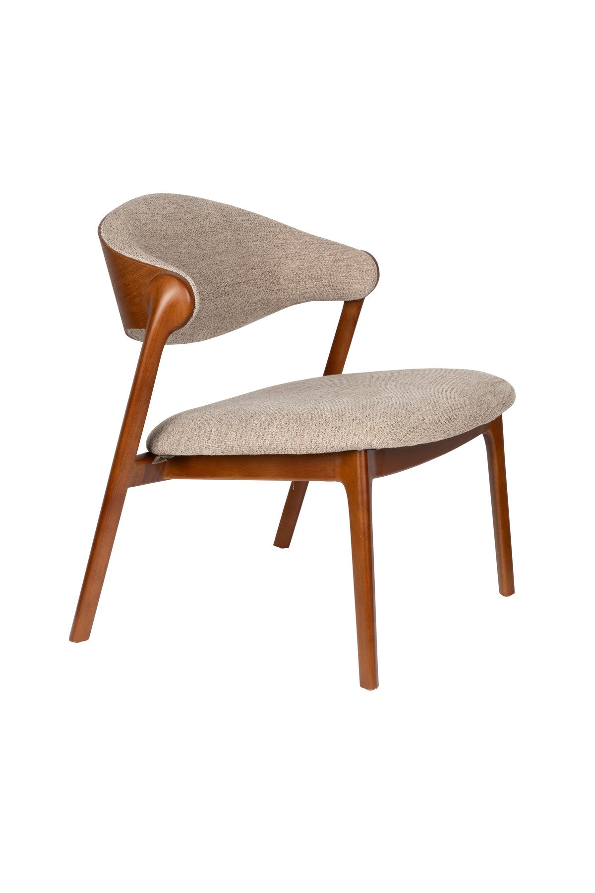 Sessel Babington in Brown präsentiert im Onlineshop von KAQTU Design AG. Sessel ist von Dutchbone