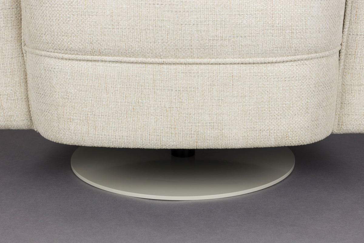 Sessel Flower in Beige präsentiert im Onlineshop von KAQTU Design AG. Sessel ist von Dutchbone