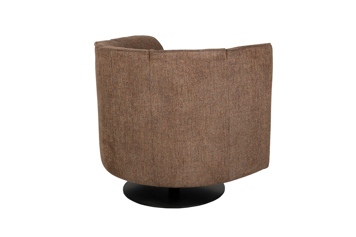 Sessel Flower in Brown präsentiert im Onlineshop von KAQTU Design AG. Sessel ist von Dutchbone