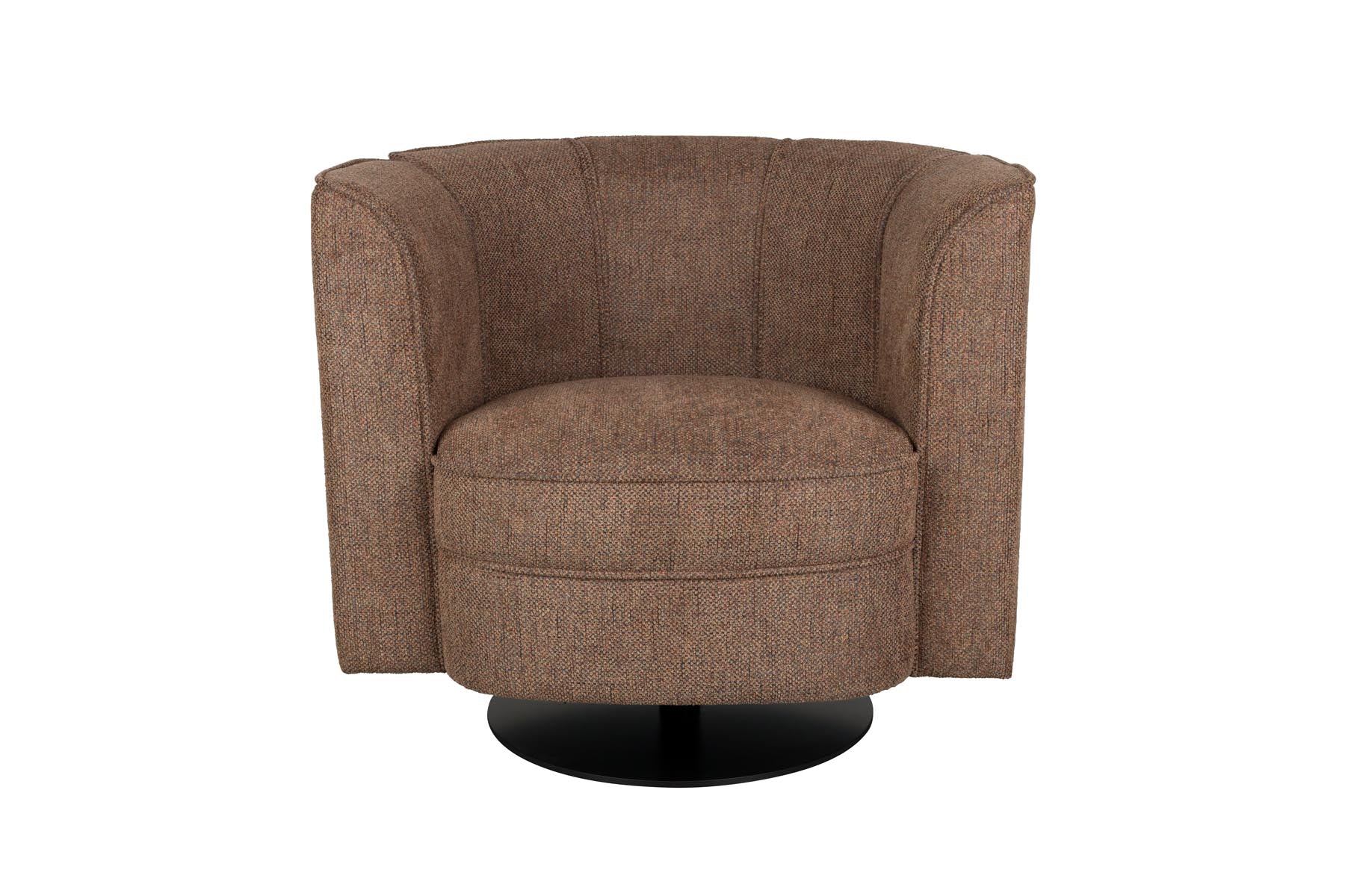 Sessel Flower in Brown präsentiert im Onlineshop von KAQTU Design AG. Sessel ist von Dutchbone