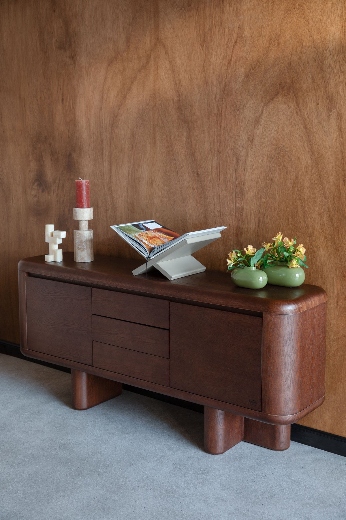 Sideboard Herman in Braun präsentiert im Onlineshop von KAQTU Design AG. Sideboard ist von Dutchbone
