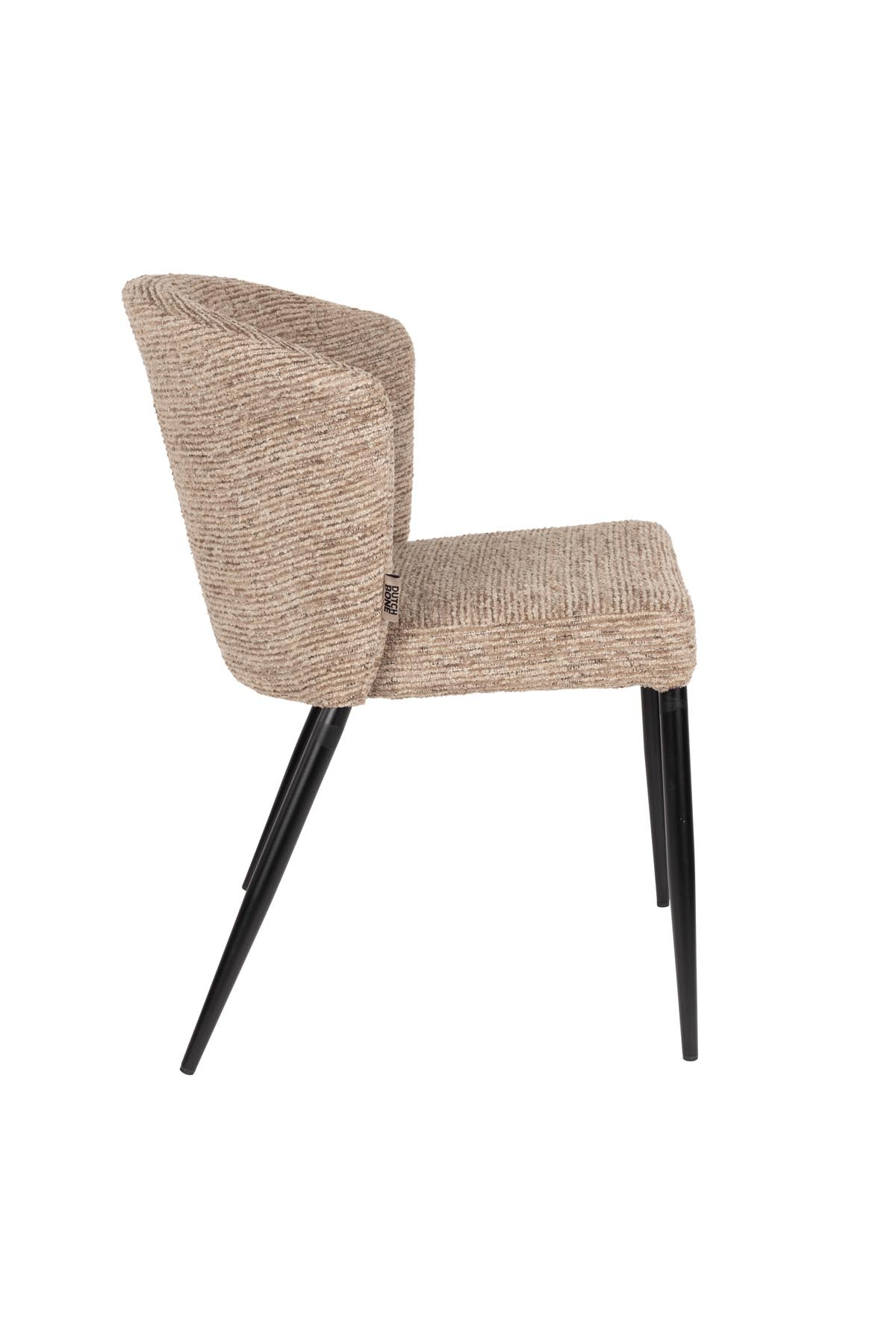 Stuhl Georgia in Braun präsentiert im Onlineshop von KAQTU Design AG. Stuhl ist von Dutchbone
