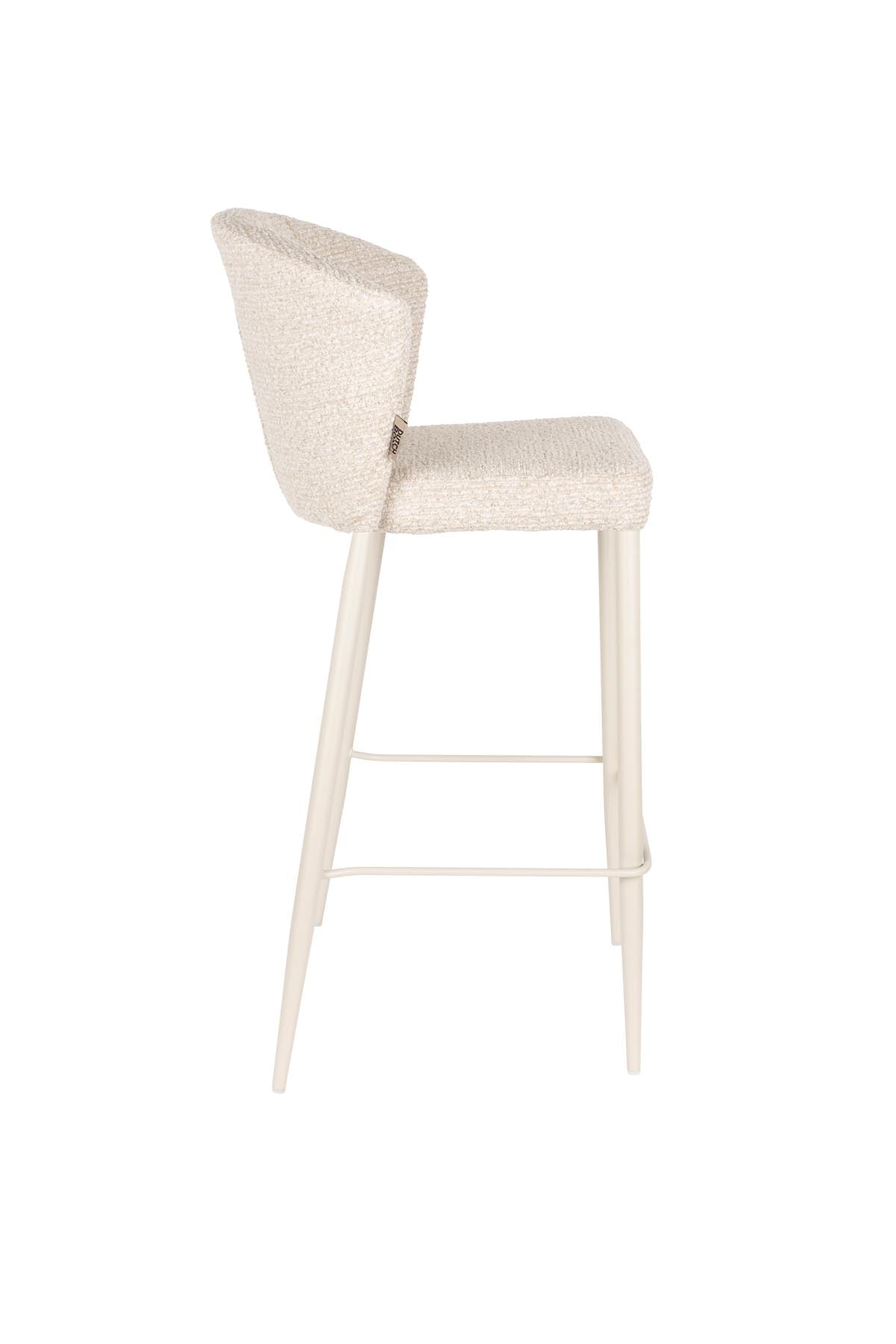 Barhocker Georgia in Beige präsentiert im Onlineshop von KAQTU Design AG. Barstuhl ist von Dutchbone