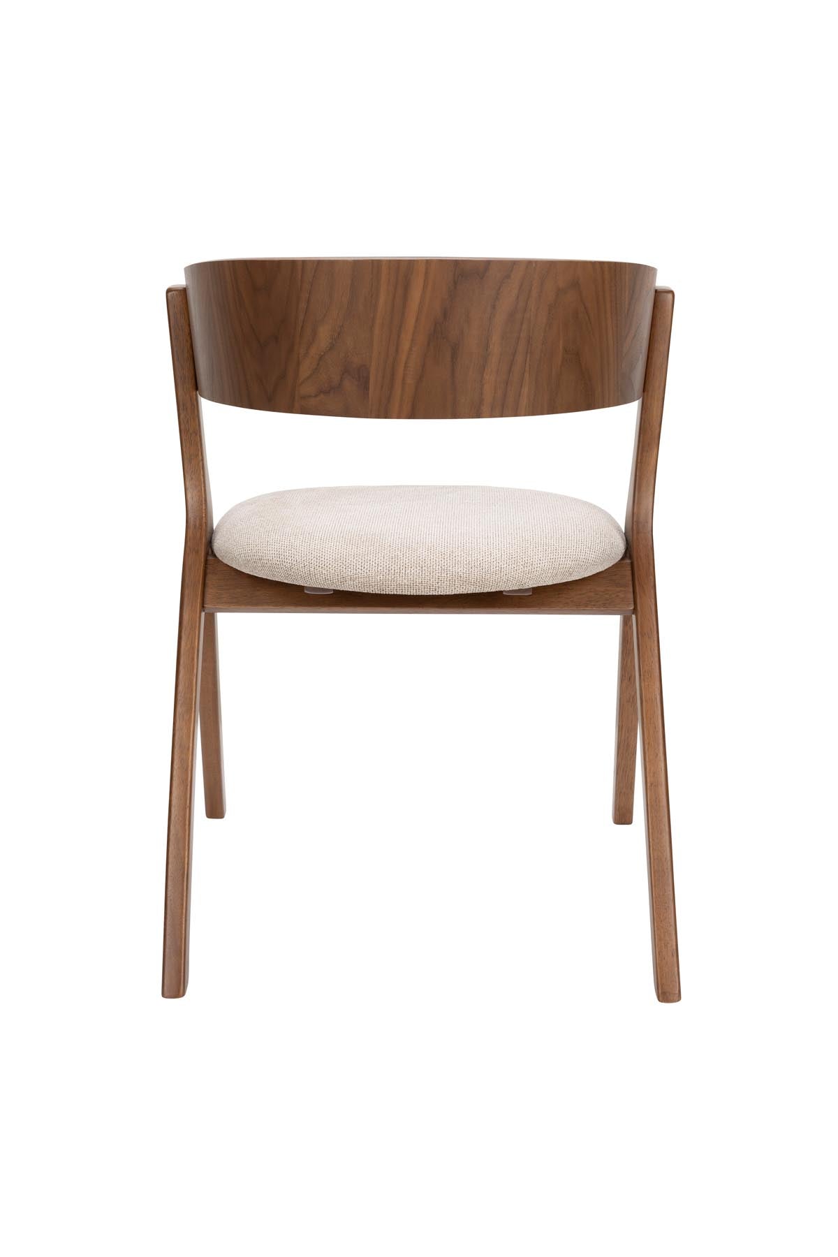 Stuhl Bresso in Beige präsentiert im Onlineshop von KAQTU Design AG. Stuhl ist von Dutchbone